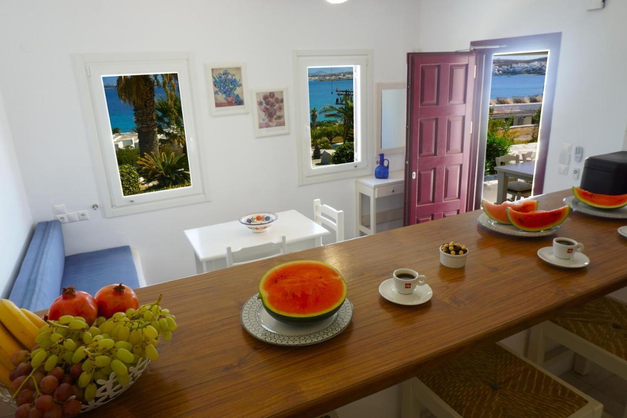 Playera Bungalow G Sea View Naousa Buitenkant foto
