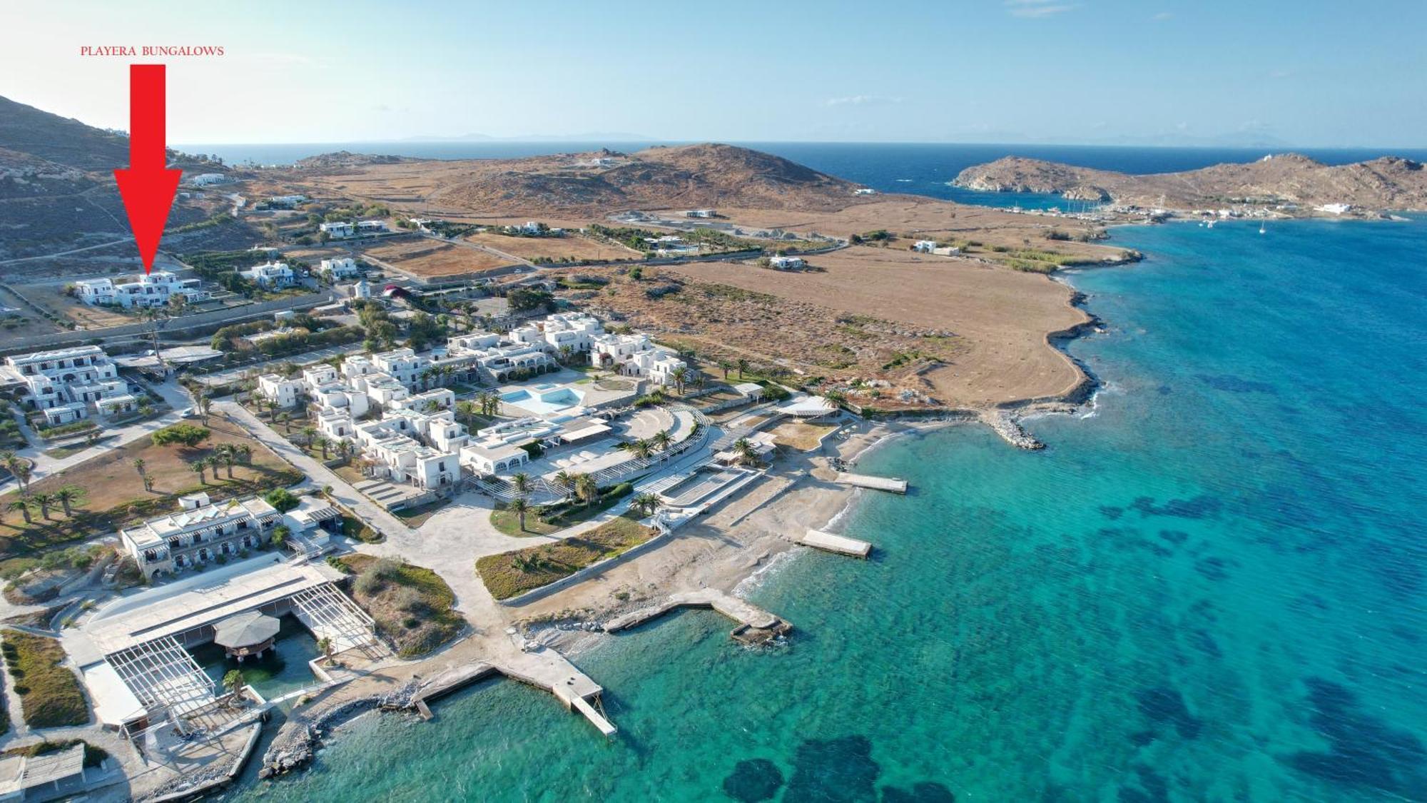Playera Bungalow G Sea View Naousa Buitenkant foto